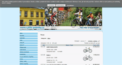 Desktop Screenshot of cyklo-potreby.cz
